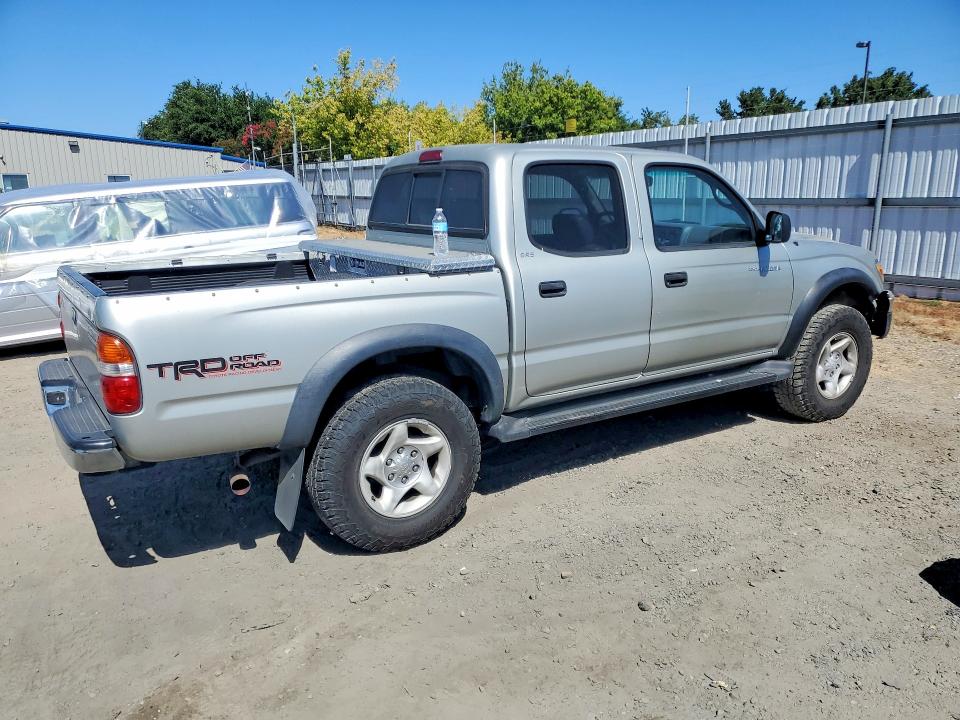 2002 Toyota Tacoma VIN 5TEGN92N42Z894763 COPART salvage auction — FRONT END, CA - SALVAGE CERTIFICATE, sold $20 on 2026-07-21 (photo 3)
