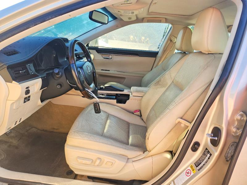 2013 Lexus ES VIN JTHBK1GG1D2063483 COPART salvage auction — WATER/FLOOD, Al - Cert Of Title-Flood Salvage, sold $225 on 2026-07-28 (photo 7)