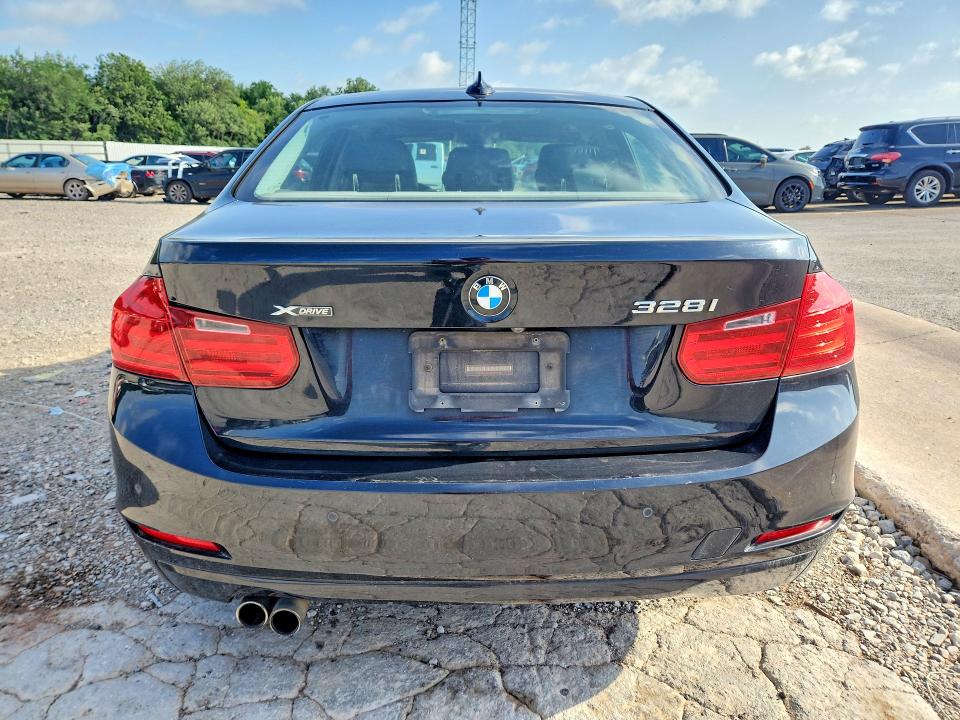 2014 BMW 3er VIN WBA3B5G5XENS06536 COPART salvage auction — HAIL, Ok - Cert Of Title-Salvage, sold $2,300 on 2026-07-16 (photo 6)