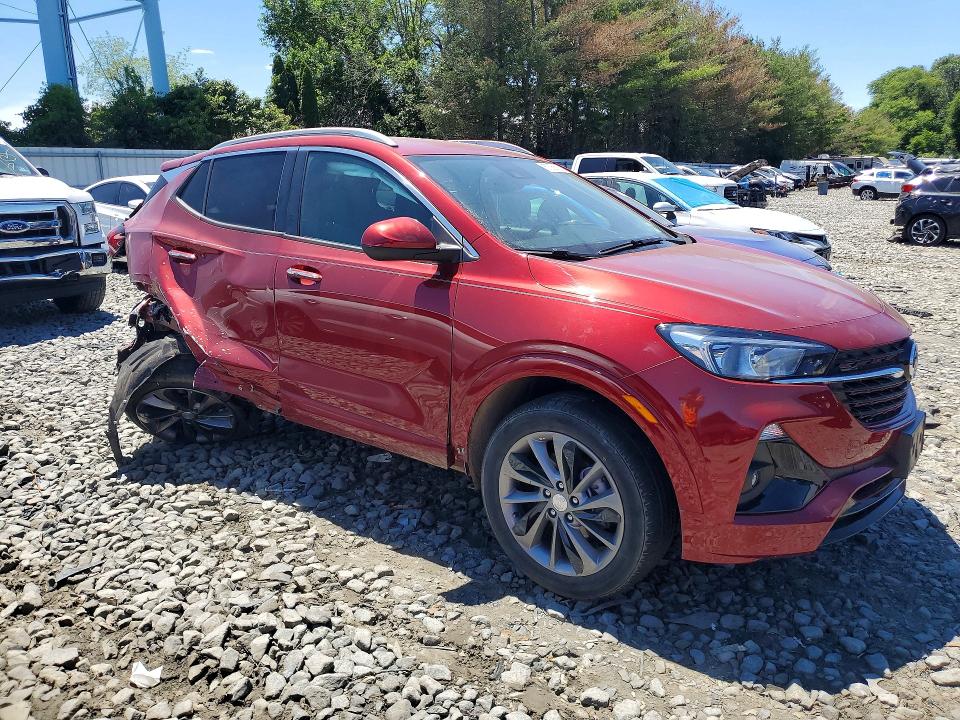 2022 Buick Encore VIN KL4MMCSL3NB026371 COPART salvage auction — REAR END, Nj - Cert Of Title-Salvage, sold $2,650 on 2026-07-20 (photo 4)
