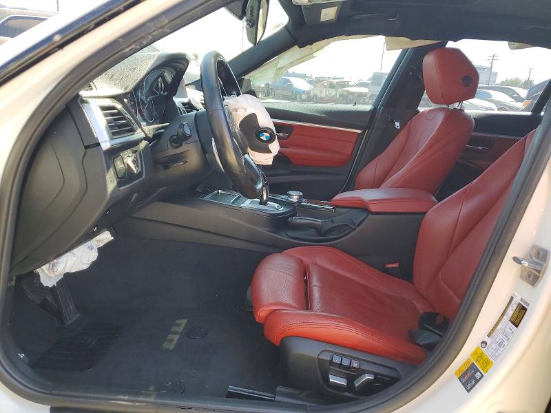 2018 BMW 3er VIN WBA8E1C56JA762677 COPART salvage auction — FRONT END, Ca - Salvage Certificate, sold $1,600 on 2026-08-03 (photo 7)