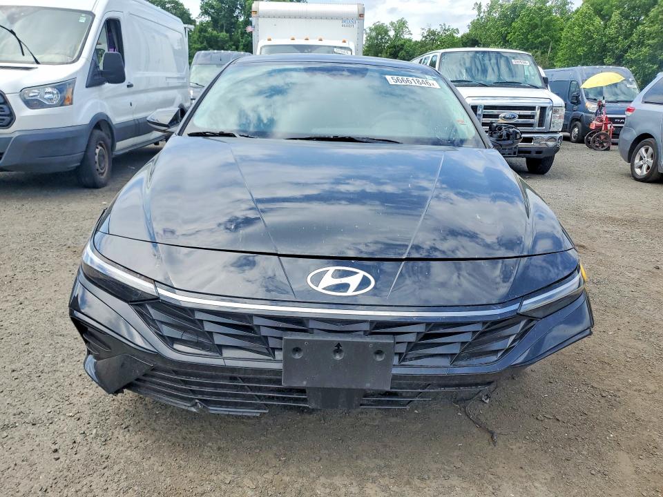 2025 Hyundai Elantra VIN KMHLS4DG4SU902048 COPART salvage auction — FRONT END, TX - CERTIFICATE OF TITLE (P), sold $12,000 on 2026-07-30 (photo 5)
