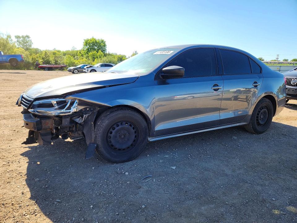 2014 Volkswagen VIN 3VW2K7AJ4EM335413 COPART salvage auction — FRONT END, Oh - Cert Of Title-Salvage, sold $275 on 2026-07-02 (photo 1)