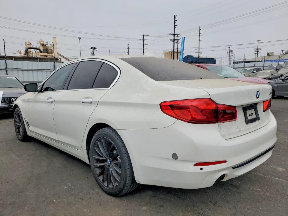 2021 BMW 5er VIN WBA53BH0XMCF69844 COPART salvage auction — FRONT END, Ca - Salvage Certificate, sold $8,700 on 2026-08-17 (photo 2)