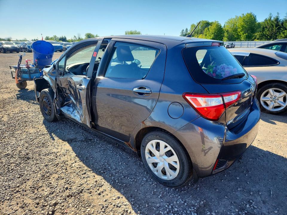 2018 Toyota Yaris VIN VNKKTUD34JA087612 COPART salvage auction — SIDE, ON - PERMIT NO BRAND - UNFIT, sold $2,900 on 2026-07-14 (photo 2)