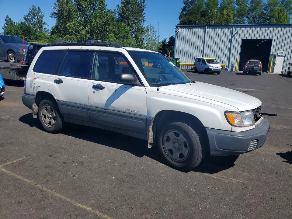 1999 Subaru Forester VIN JF1SF6355XH718548 COPART salvage auction — FRONT END, Or - Salvage Title Certificate, sold $100 on 2026-07-08 (photo 4)