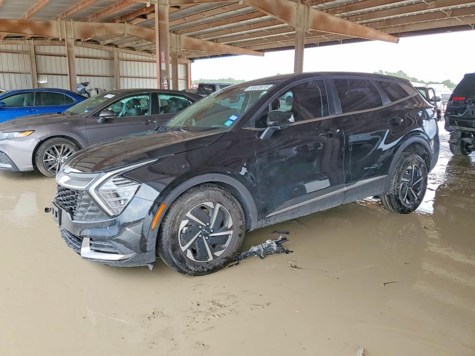 2025 Kia Sportage VIN KNDPU3DG6S7191347 COPART salvage auction — FRONT END, Tx - Salvage Vehicle Title, sold $7,100 on 2026-07-14 (photo 1)