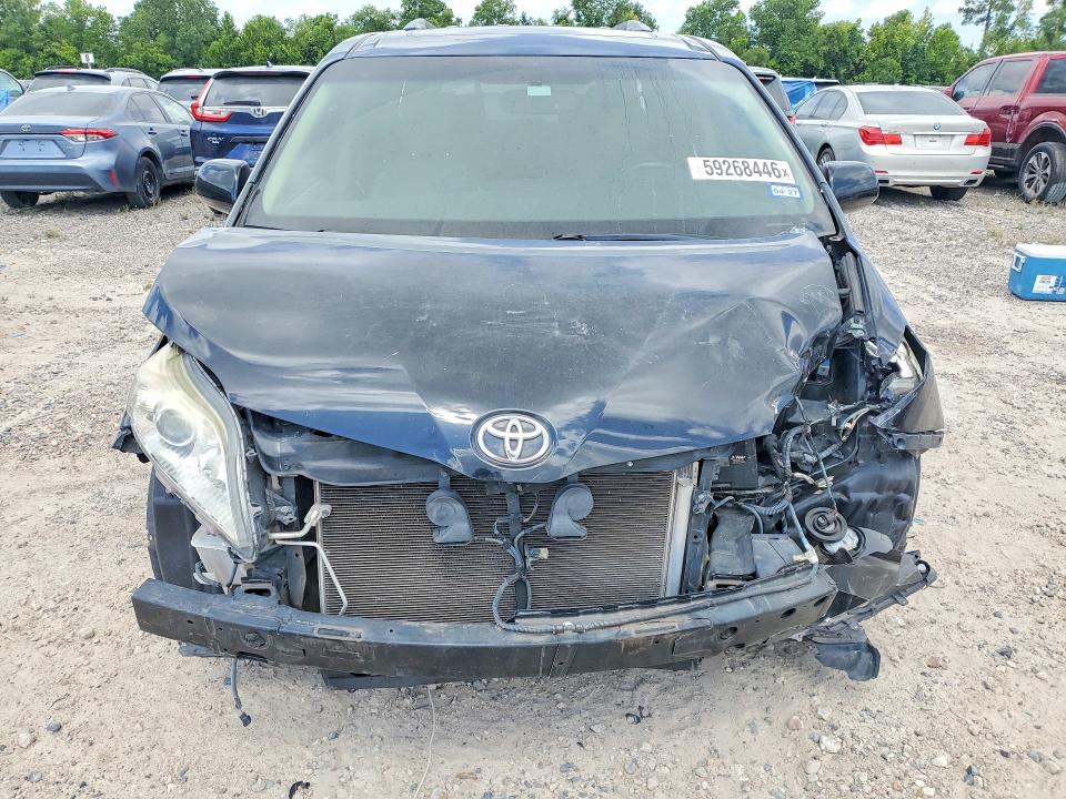 2015 Toyota Sienna VIN 5TDYK3DC1FS673436 COPART salvage auction — FRONT END, TX - SALVAGE VEHICLE TITLE, sold $275 on 2026-07-21 (photo 5)