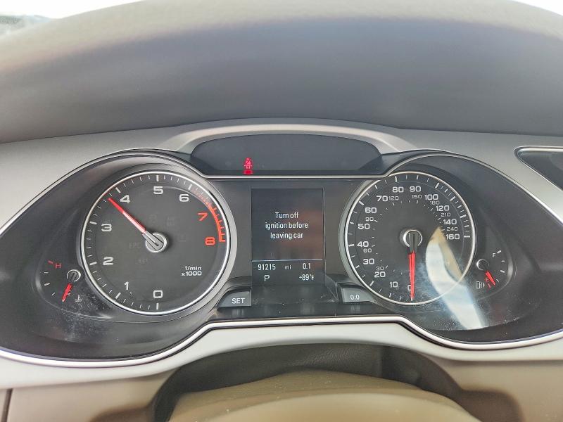 2015 Audi VIN WAUFFAFL7FN029648 COPART salvage auction — WATER/FLOOD, Tx - Salvage Title-Flood Damage, sold $550 on 2026-07-30 (photo 9)
