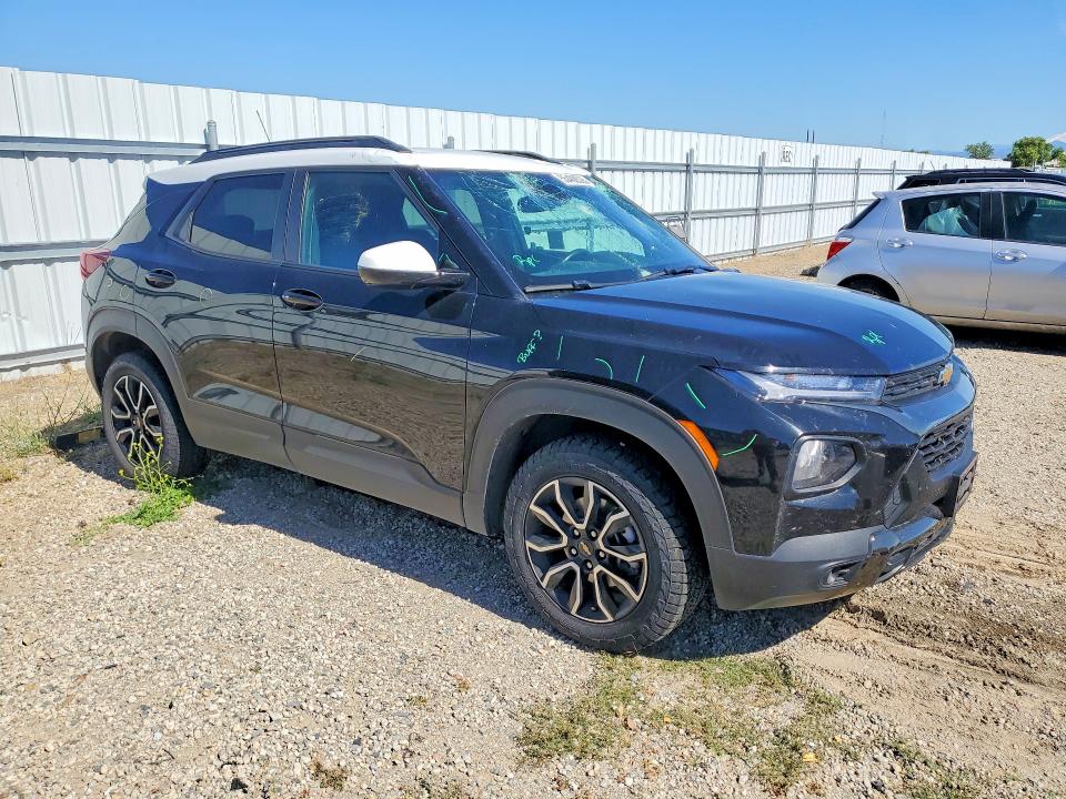 2022 Chevrolet Trailblazer VIN KL79MSSL6NB146572 COPART salvage auction — FRONT END, Ca - Salvage Certificate, sold $80 on 2026-07-31 (photo 4)
