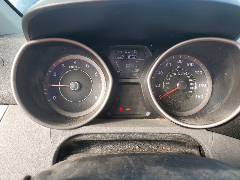 2013 Hyundai Elantra VIN KMHDH4AE3DU998375 COPART salvage auction — MINOR DENT/SCRATCHES, Sc - Cert Of Title-Salvage Rebuilt, sold $750 on 2026-08-02 (photo 9)