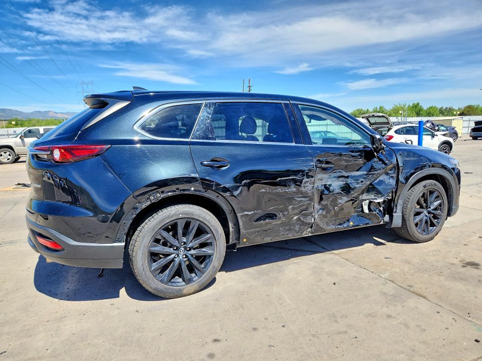 2023 Mazda Cx-9 VIN JM3TCBAY8P0640589 COPART salvage auction — SIDE, Co - Public - Salvage Title, sold $8,900 on 2026-07-29 (photo 3)
