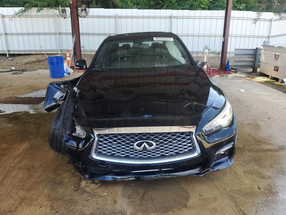 2021 Infiniti Q50 VIN JN1EV7CP0MM706704 COPART salvage auction — FRONT END, Ms - Certificate Of Title, sold $70 on 2026-07-30 (photo 5)