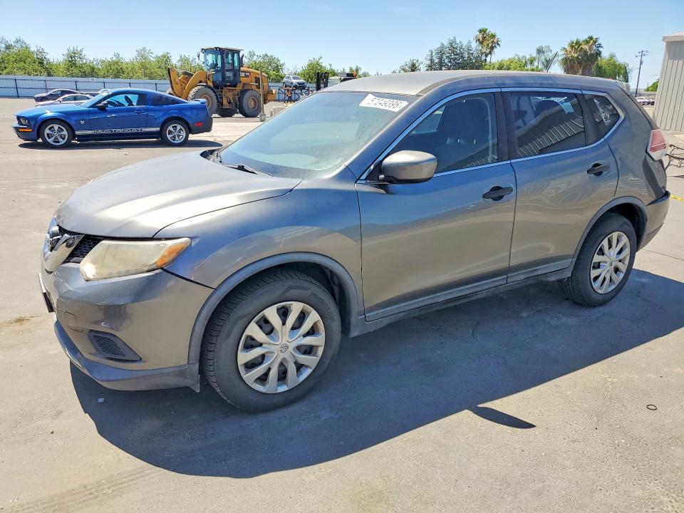 2016 Nissan Rogue sport VIN KNMAT2MTXGP648734 COPART salvage auction — REAR END, Ca - Salvage Certificate, sold $1,350 on 2026-07-09 (photo 1)