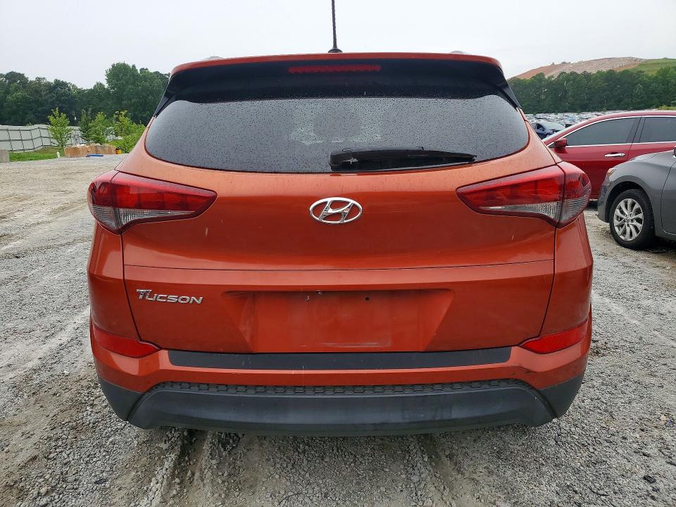 2016 Hyundai Tucson VIN KM8J33A45GU154538 COPART salvage auction — FRONT END, Ga - Cert Of Title-Salvage, sold $2,350 on 2026-07-13 (photo 6)