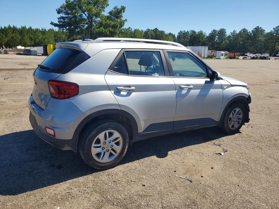 2020 Hyundai Venue VIN KMHRC8A38LU032693 COPART salvage auction — FRONT END, Sc - Certificate Of Title, sold $1,400 on 2026-07-09 (photo 3)