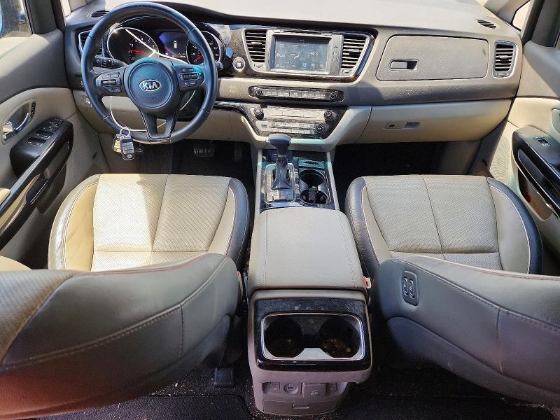 2018 Kia SEDONA VIN KNDMC5C14J6423074 COPART salvage auction — FRONT END, Hi - Certificate Of Salvage, sold $2 on 2026-07-27 (photo 8)