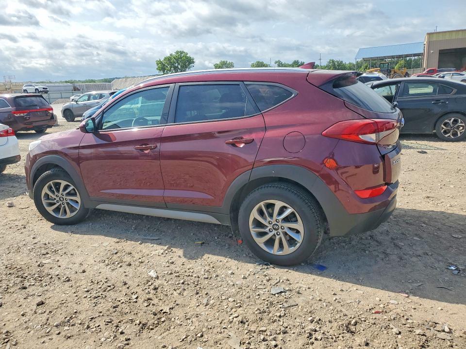 2018 Hyundai Tucson VIN KM8J33A41JU608680 COPART salvage auction — SIDE, Ks - Cert Of Title-Salvage, sold $3,400 on 2026-07-16 (photo 2)