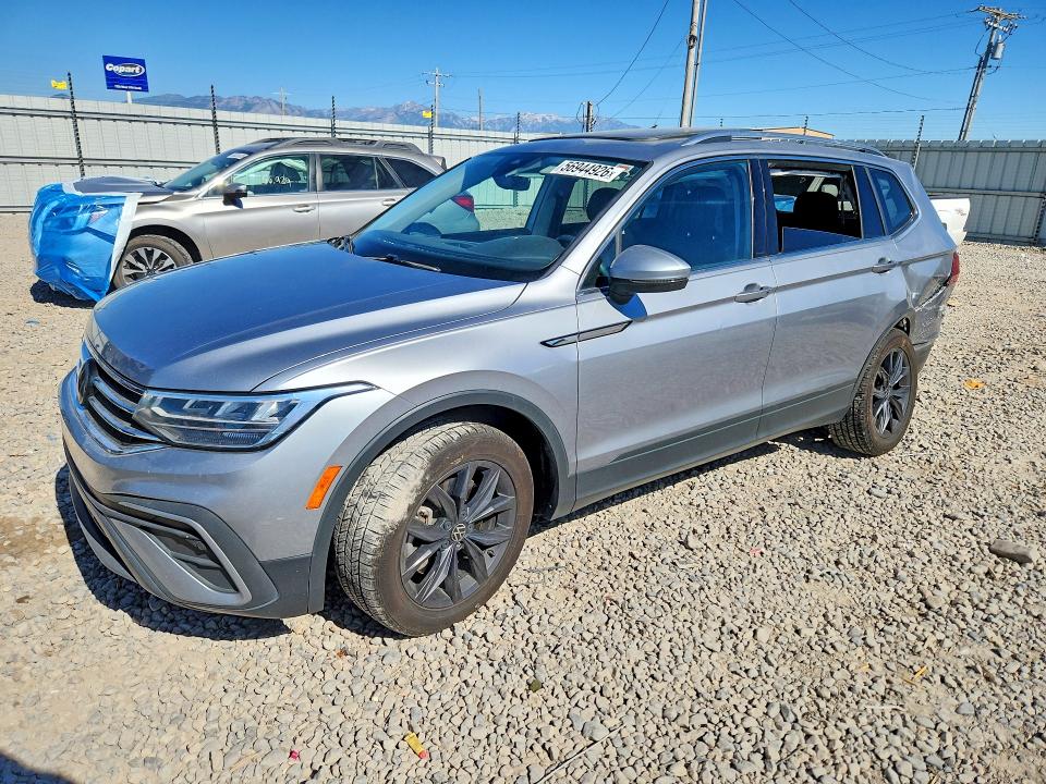 2022 Volkswagen Tiguan VIN 3VV2B7AX6NM026177 COPART salvage auction — REAR END, Ut - Salvage Certificate, sold $5,300 on 2026-07-12 (photo 1)