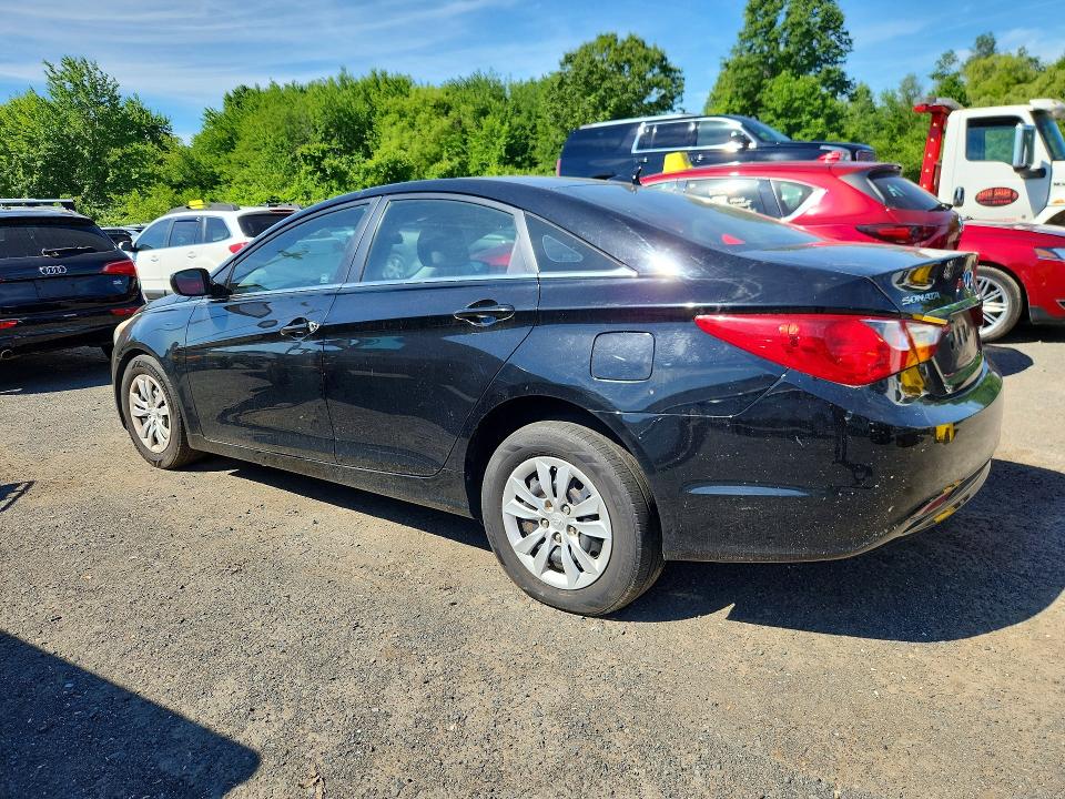 2011 Hyundai Sonata VIN 5NPEB4AC2BH299142 COPART salvage auction — VANDALISM, Ct - Cert Of Title-Salvage, sold $550 on 2026-07-02 (photo 2)