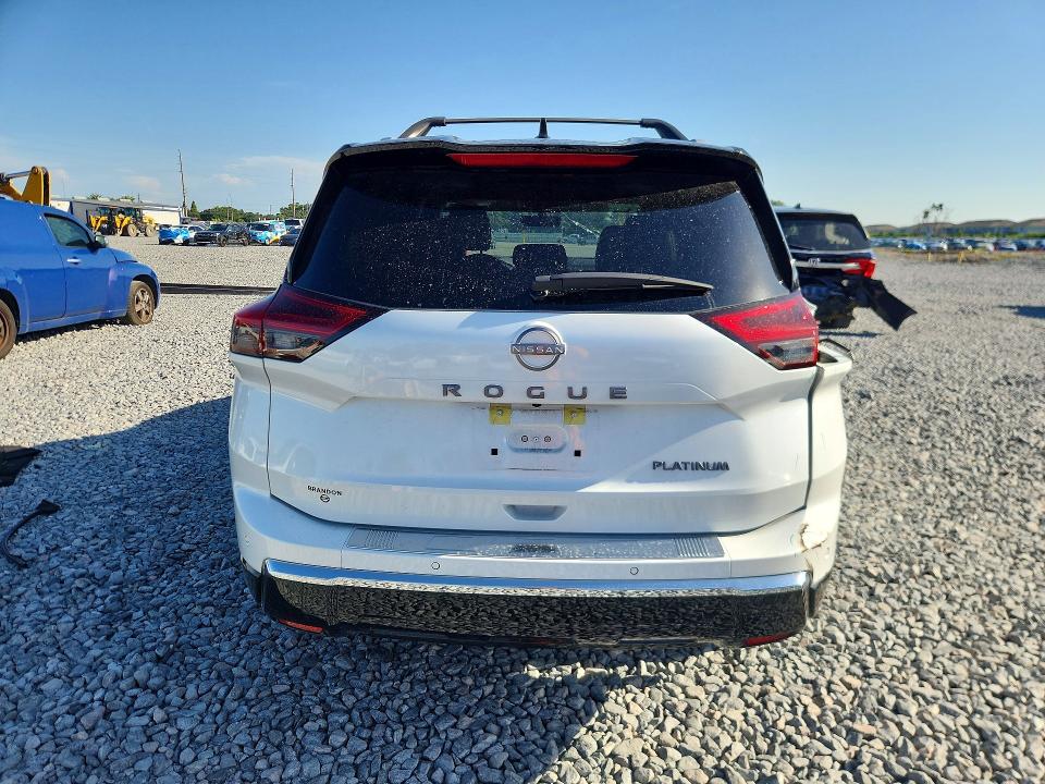 2024 Nissan Rogue VIN JN8BT3DCXRW380341 COPART salvage auction — FRONT END, Fl - Cert Of Title Slvg Rebuildable, sold $3,500 on 2026-07-28 (photo 6)