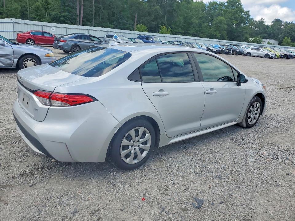 2022 Toyota Corolla VIN 5YFEPMAE9NP292537 COPART salvage auction — SIDE, Sc - Cert Of Title-Salvage, sold $4,600 on 2026-07-14 (photo 3)