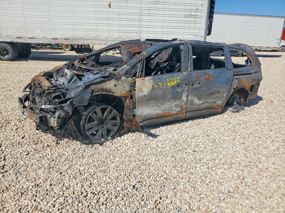2014 Honda Odyssey VIN 5FNRL5H94EB003068 COPART salvage auction — BURN, Wy - Certificate Of Title, sold $70 on 2026-07-29 (photo 1)