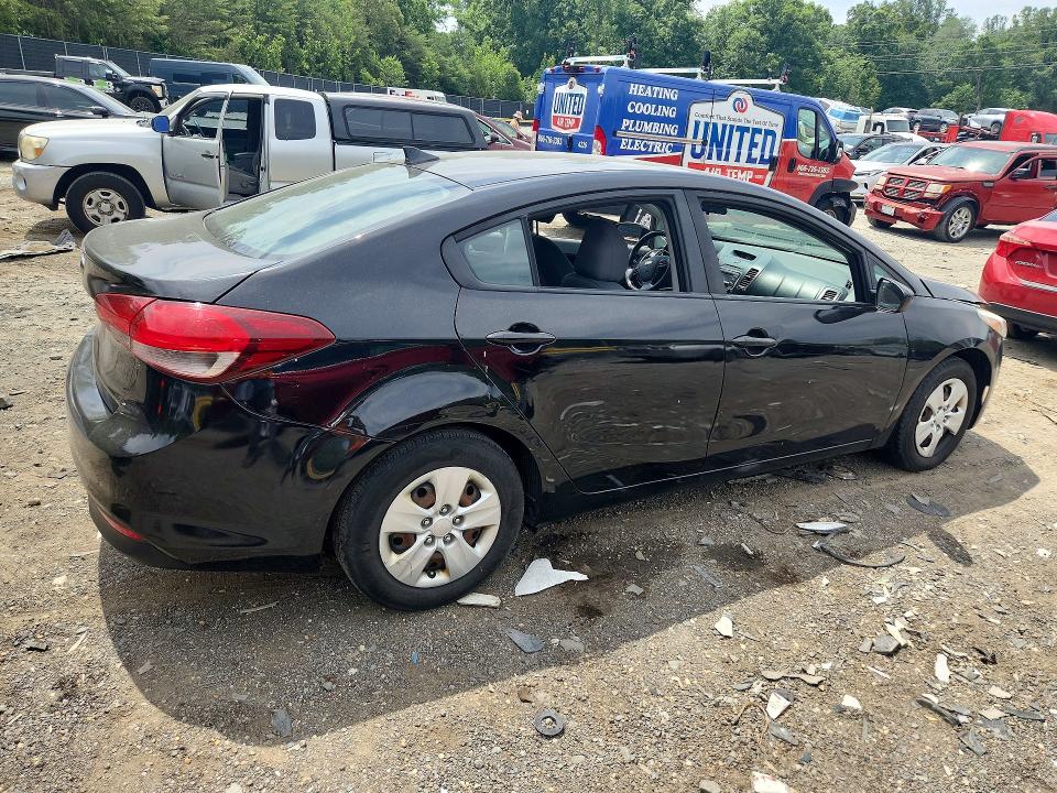 2018 Kia VIN 3KPFK4A78JE217957 COPART salvage auction — FRONT END, MD - CERT OF SALVAGE > 75% DAMAGE, sold $1,450 on 2026-07-02 (photo 3)