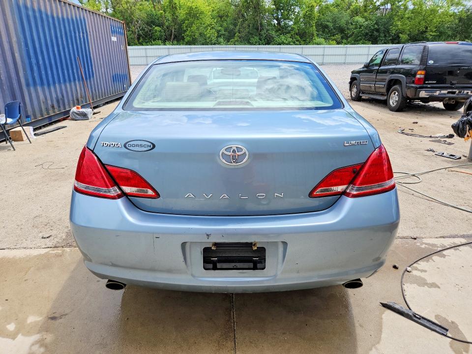 2007 Toyota Avalon VIN 4T1BK36B27U203743 COPART salvage auction — MECHANICAL, Wi - Junked Vehicle Bill Of Sale, sold $575 on 2026-07-06 (photo 6)