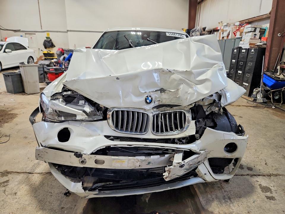 2016 BMW X4 VIN 5UXXW3C5XG0R19888 COPART salvage auction — FRONT END, AB - BOS - NONREPAIRABLE, sold $675 on 2026-07-16 (photo 5)
