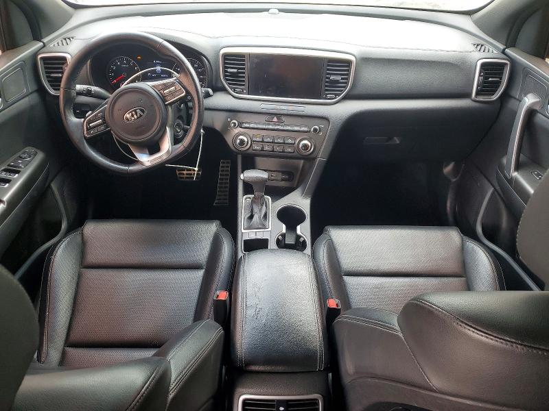 2022 Kia Sportage VIN KNDP63AC7N7961684 COPART salvage auction — FRONT END, Ca - Salvage Certificate, sold $4,650 on 2026-07-16 (photo 8)
