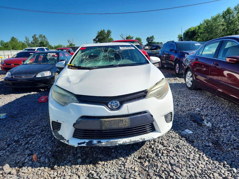 2015 Toyota VIN 5YFBURHE0FP245509 COPART salvage auction — ROOF, Il - Salvage Certificate, sold $1,900 on 2026-07-27 (photo 5)