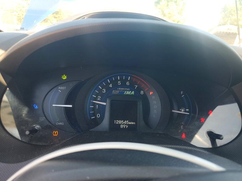 2012 Honda Insight VIN JHMZE2H59CS001417 COPART salvage auction — SIDE, Salvage Title, sold $750 on 2026-07-10 (photo 9)