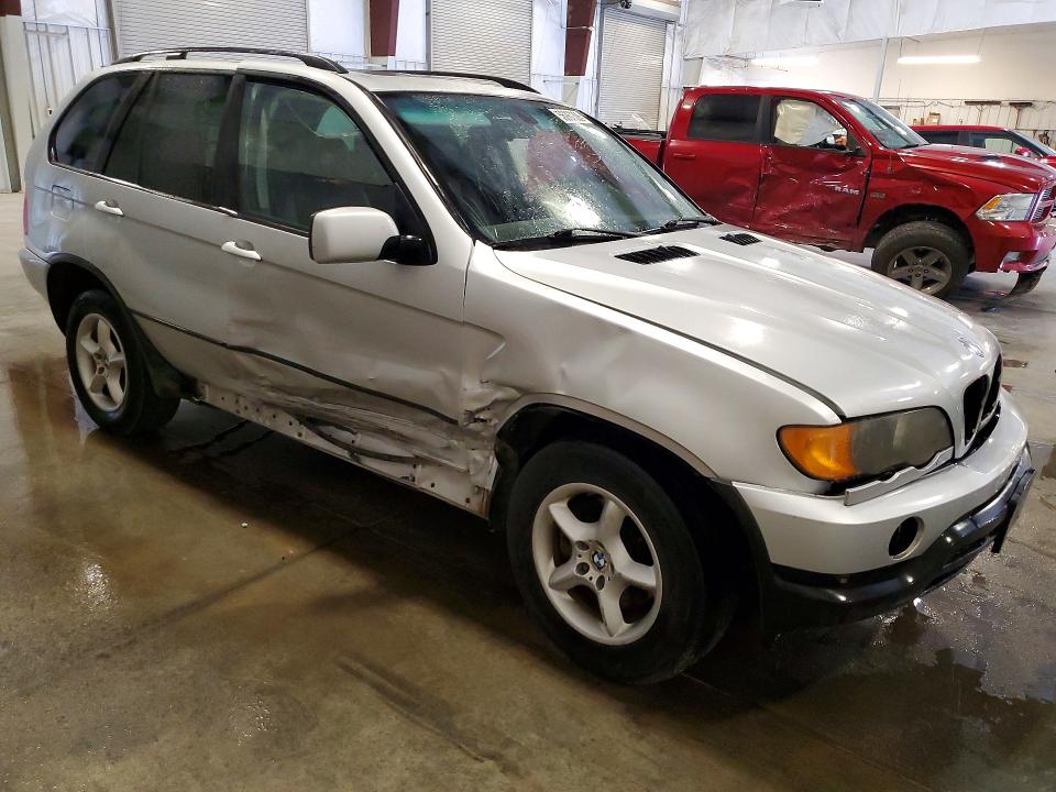 2002 BMW X5 VIN 5UXFA53532LP35888 COPART salvage auction — SIDE, Mn - Cert Of Title-Prior Salvage, sold $550 on 2026-07-20 (photo 4)