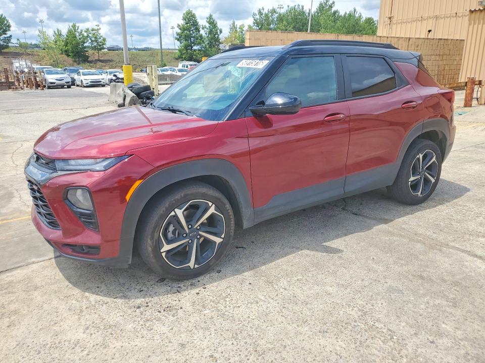 2023 Chevrolet Trailblazer VIN KL79MTSL4PB121033 COPART salvage auction — REAR END, Sc - Certificate Of Title, sold $5,300 on 2026-07-30 (photo 1)