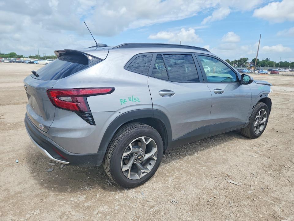 2025 Chevrolet VIN KL77LHEP3SC328781 COPART salvage auction — FRONT END, FL - CERT OF TITLE SLVG REBUILDABLE, sold $6,700 on 2026-07-02 (photo 3)