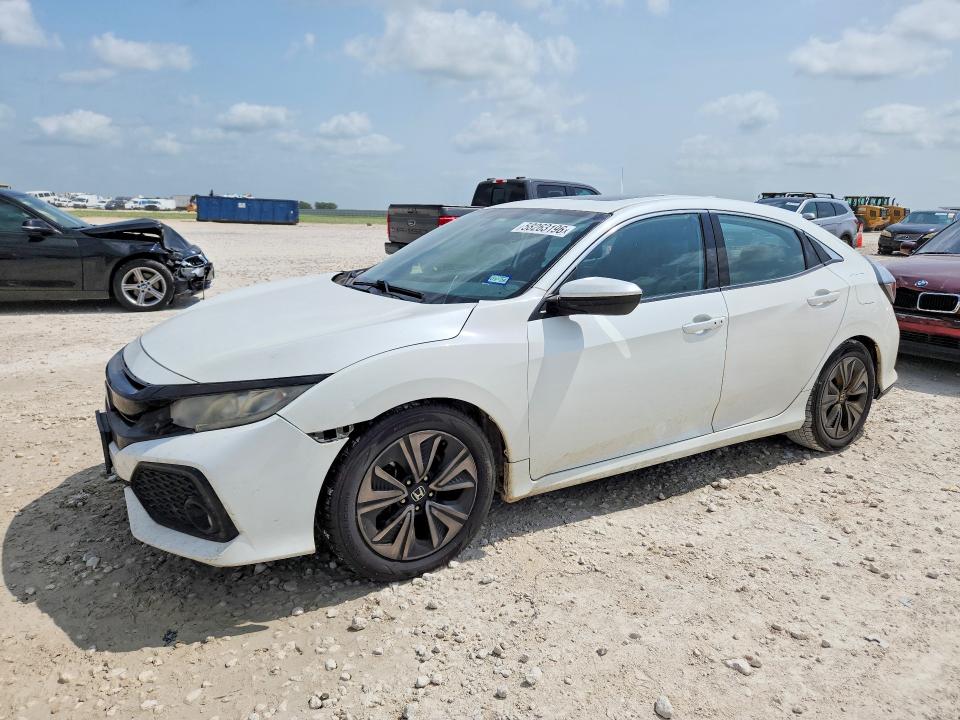2017 Honda VIN SHHFK7H75HU228036 COPART salvage auction — FRONT END, TX - CERTIFICATE OF TITLE, sold $2,550 on 2026-07-02 (photo 1)