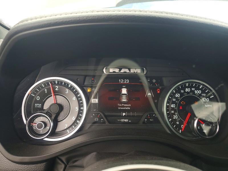 2025 Ram 1500 VIN 1C6SRFJPXSN550316 COPART salvage auction — MINOR DENT/SCRATCHES, Fl - Certificate Of Title, sold $41,250 on 2026-07-02 (photo 9)