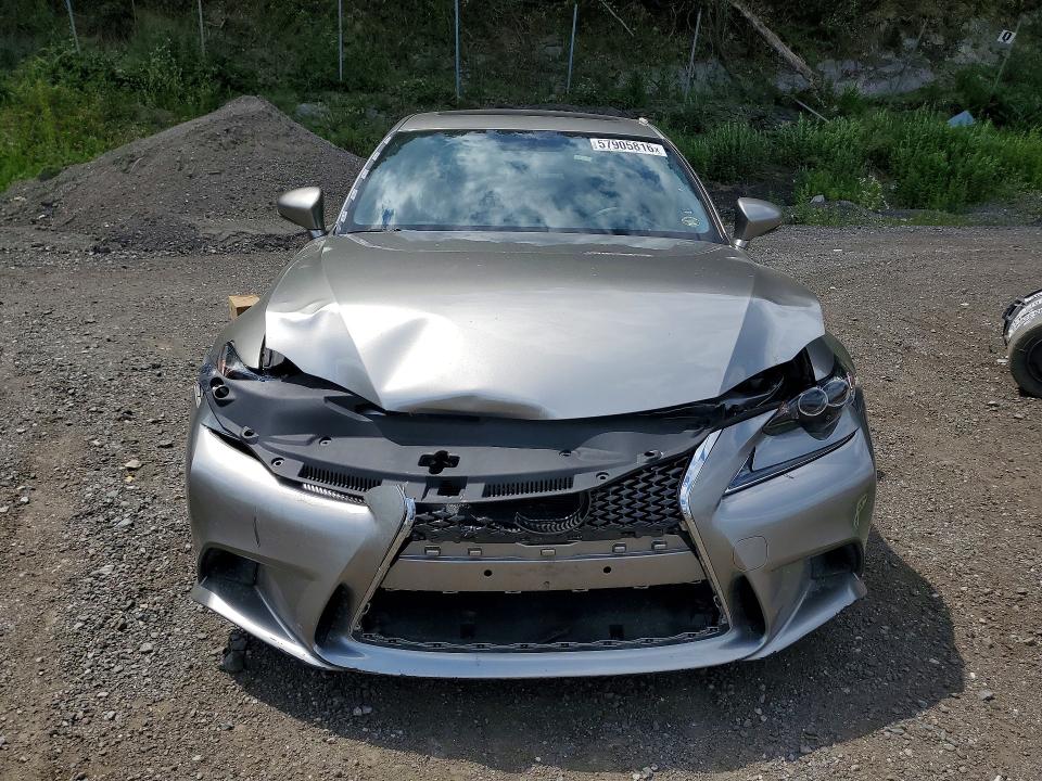 2015 Lexus Is VIN JTHBF1D24F5054078 COPART salvage auction — FRONT END, Ny - Mv-907A Salvage Certificate, sold $4,700 on 2026-07-09 (photo 5)