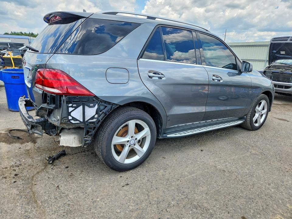 2017 Mercedes-benz Gle VIN 4JGDA5HB3HA879965 COPART salvage auction — REAR END, PA - CERTIFICATE OF SALVAGE, sold $11,900 on 2026-07-02 (photo 3)