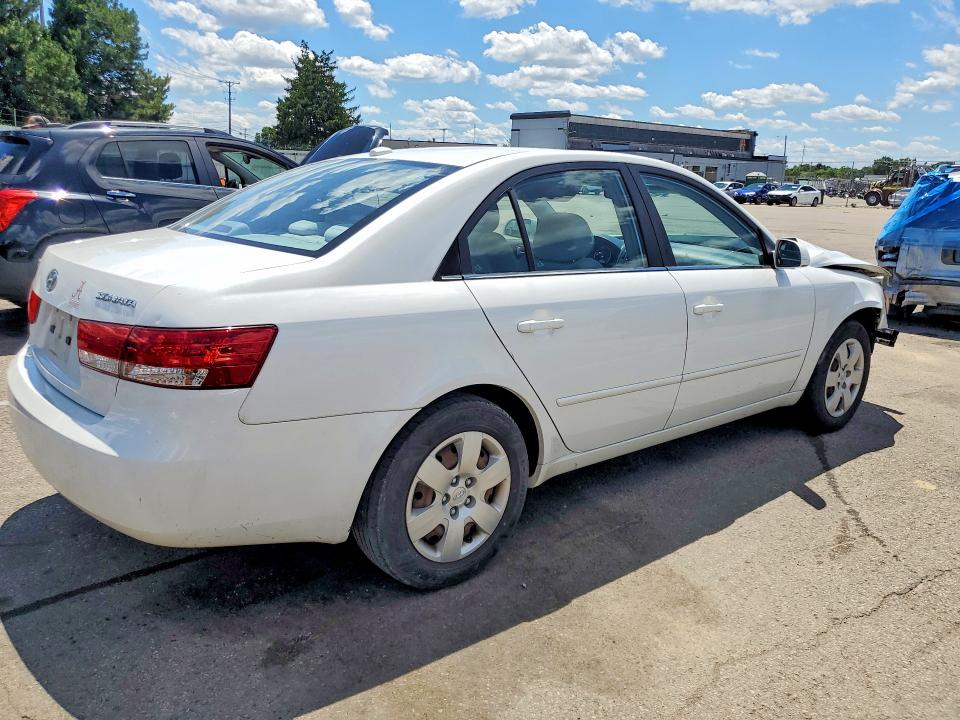 2008 Hyundai Sonata VIN 5NPET46C68H382006 COPART salvage auction — FRONT END, OH - CERT OF TITLE-SALVAGE, sold $325 on 2026-07-15 (photo 3)