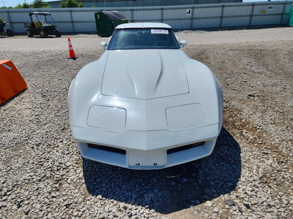 1982 Chevrolet Corvette VIN 1G1AY8781C5118677 COPART salvage auction — MINOR DENT/SCRATCHES, Ky - Certificate Of Title (P), sold $4,150 on 2026-07-02 (photo 5)
