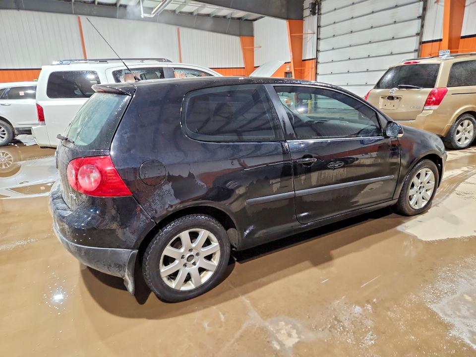 2009 Volkswagen Rabbit VIN WVWBA71K29W029301 COPART salvage auction — HAIL, Ab - Bos - Salvage, sold $1,000 on 2026-07-07 (photo 3)