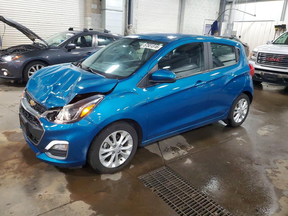 2020 Chevrolet Spark VIN KL8CD6SA3LC449971 COPART salvage auction — FRONT END, Mn - Cert Of Title-Salvage, sold $700 on 2026-07-28 (photo 1)