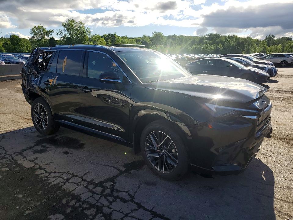 2025 Lexus Tx VIN 5TDAAAB65SS044424 COPART salvage auction — REAR END, Ny - Certificate Of Title (P), sold $8,600 on 2026-07-23 (photo 4)