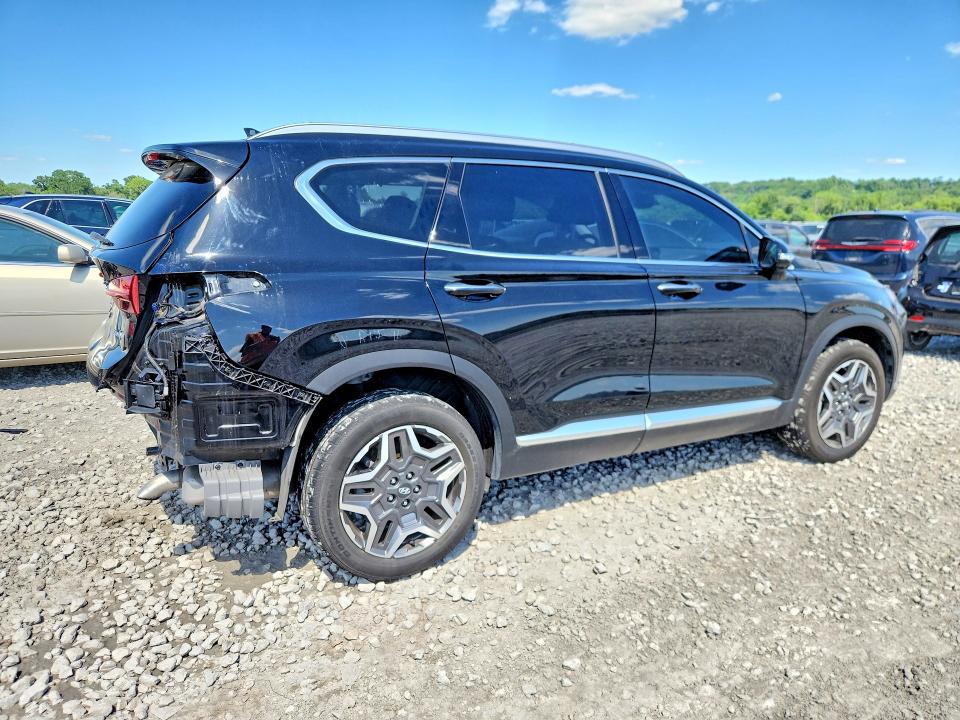 2022 Hyundai VIN KM8S5DA19NU054255 COPART salvage auction — REAR END, Il - Salvage Certificate, sold $15,200 on 2026-07-27 (photo 3)