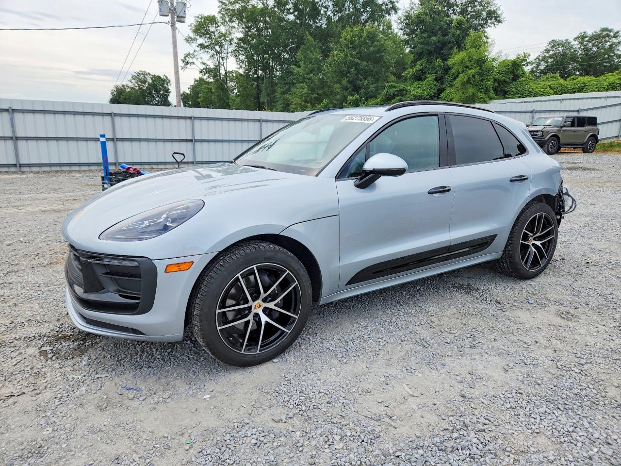 2023 Porsche Macan VIN WP1AA2A52PLB07873 COPART salvage auction — Rear End, NC - SALVAGE CERTIFICATE OF TITLE, sold $30,500 on 2026-07-01 (photo 1)