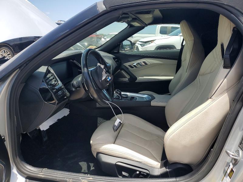 2021 BMW Z4 VIN WBAHF9C06MWX22560 COPART salvage auction — FRONT END, Md - Cert Of Salvage < 75% Damage, sold $17,400 on 2026-07-10 (photo 7)