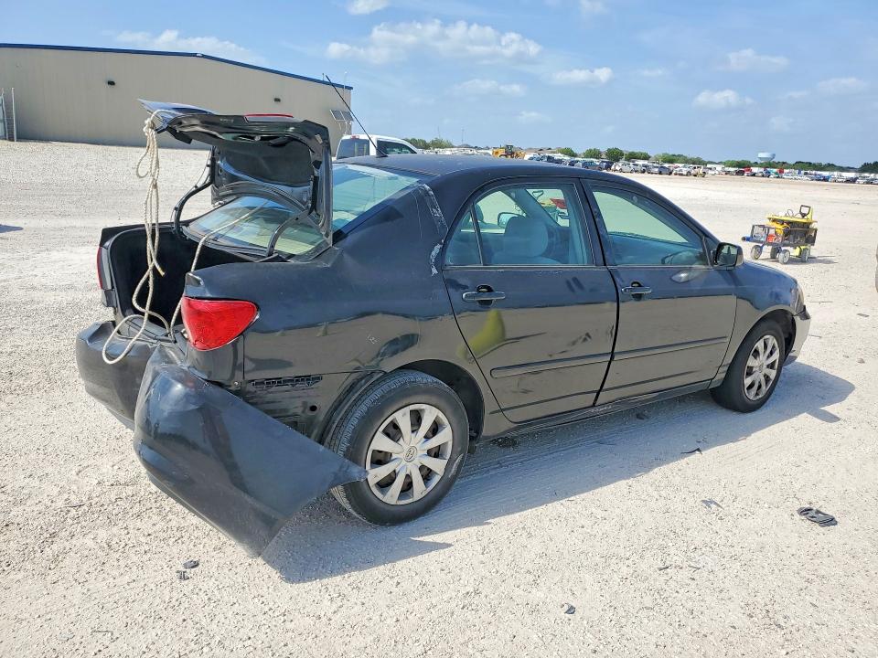 2007 Toyota Corolla VIN JTDBR32E970107387 COPART salvage auction — REAR END, Tx - Salvage Vehicle Title, sold $1,150 on 2026-07-09 (photo 3)