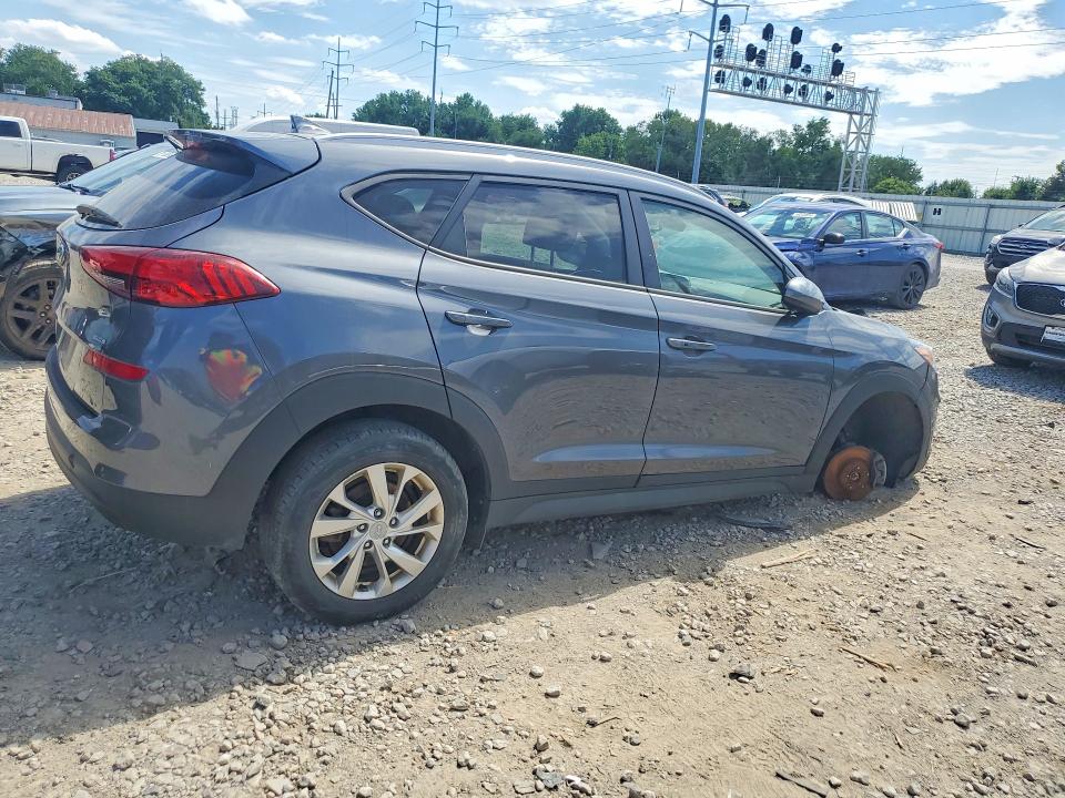 2019 Hyundai Tucson VIN KM8J3CA4XKU020150 COPART salvage auction — FRONT END, Oh - Certificate Of Title, sold $3,100 on 2026-07-09 (photo 3)